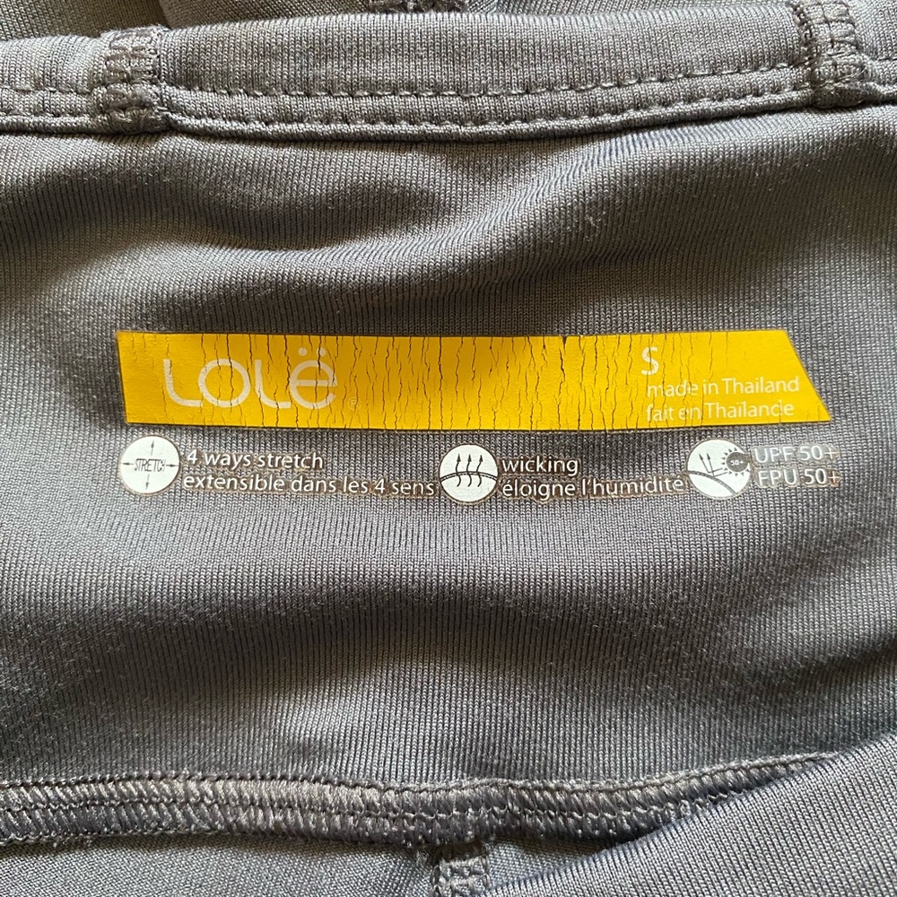 euc LOLE cropped grey leggings - Picture 10 of 14